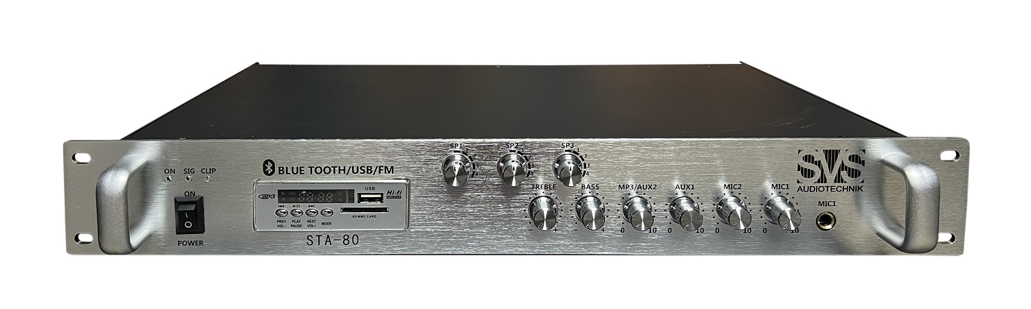 SVS Audiotechnik STA-80 Микшер-усилитель для систем Public Address в Приморском крае