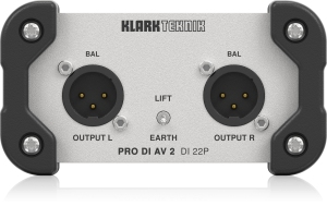 Klark Teknik DI 22P пассивный стерео директ-бокс в Приморском крае
